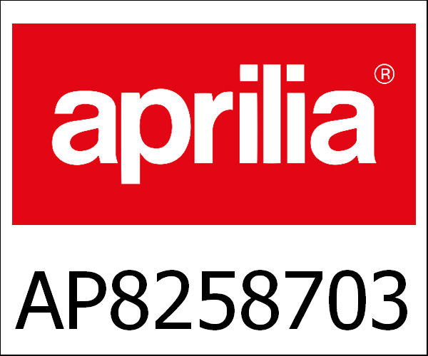 APRILIA / アプリリア純正 Underpanel, Red|AP8258703
