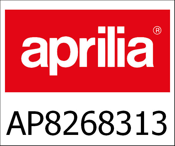 APRILIA / アプリリア純正 Rh Half-Rear Fairing, White|AP8268313
