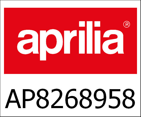 APRILIA / アプリリア純正 Saddle, White (Two P)|AP8268958