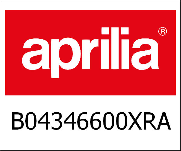 APRILIA / アプリリア純正 Front Fairing, Red|B04346600XRA