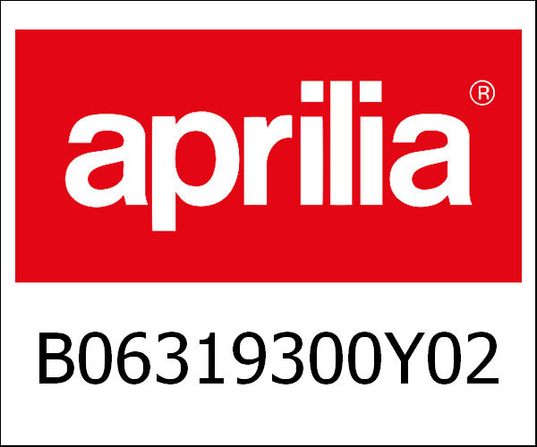 APRILIA / アプリリア純正 Rh Rear Fairing Black|B06319300Y02