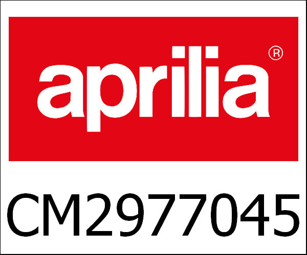 APRILIA / アプリリア純正 Sierstrip Claxonneus Midden Rood (Nieuw Type)|CM2977045