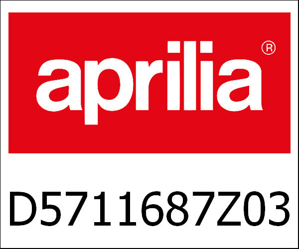 APRILIA / アプリリア純正 Plate|D5711687Z03