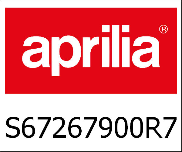 APRILIA / アプリリア純正 Right Side Cover Dragon Red 894|S67267900R7