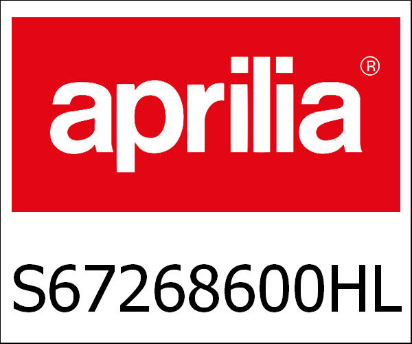 APRILIA / アプリリア純正 Left Terminal Spoiler Maze Grey 700/C|S67268600HL