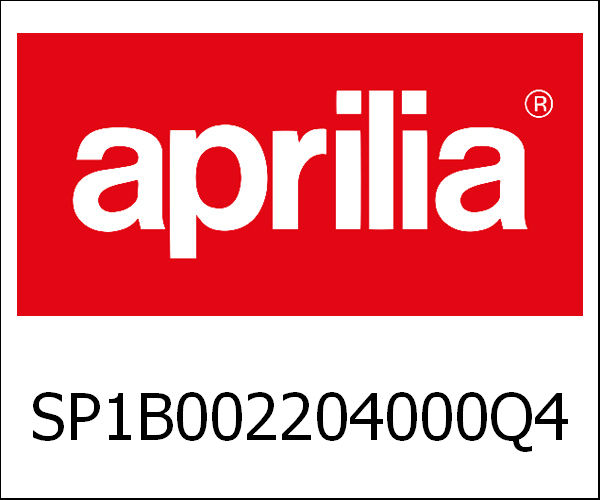 APRILIA / アプリリア純正 Front Mudguard Technical White 505/A|SP1B002204000Q4
