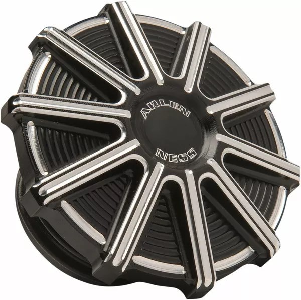 [Arlen Ness] Arlen Ness Vented Gas Cap Black | 701-002