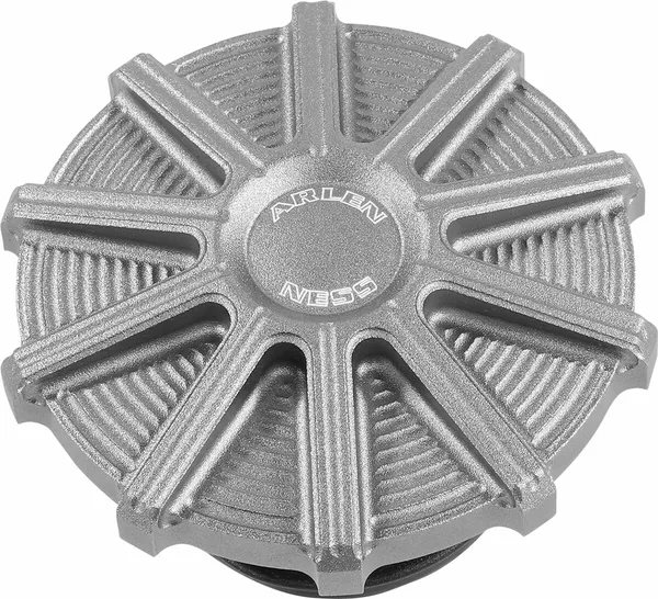 [Arlen Ness] Arlen Ness Vented Gas Cap Titanium | 701-007
