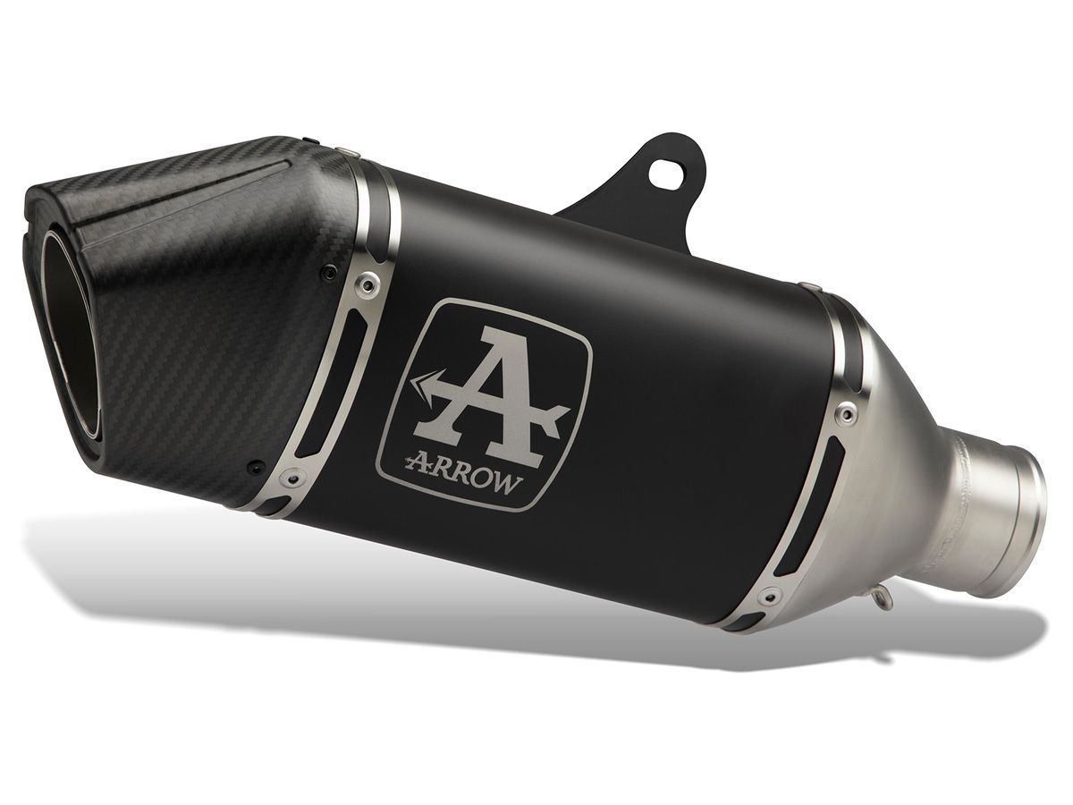Veloce Black Aluminum Exhaust Slip-On Approved - Webike Thailand