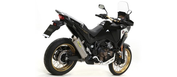 Exhaust Muffler Silencer Arrow Maxi Race-Tech Aluminum End Cap Ece Euro4 - Webike Thailand
