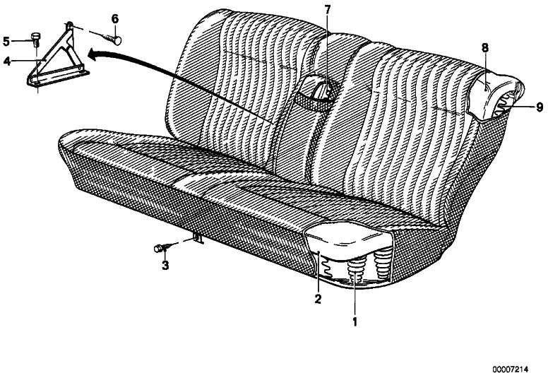 BMW純正Senu Screw M6X16 M1 5シリーズK589 K569（07119900816）| 07119900816