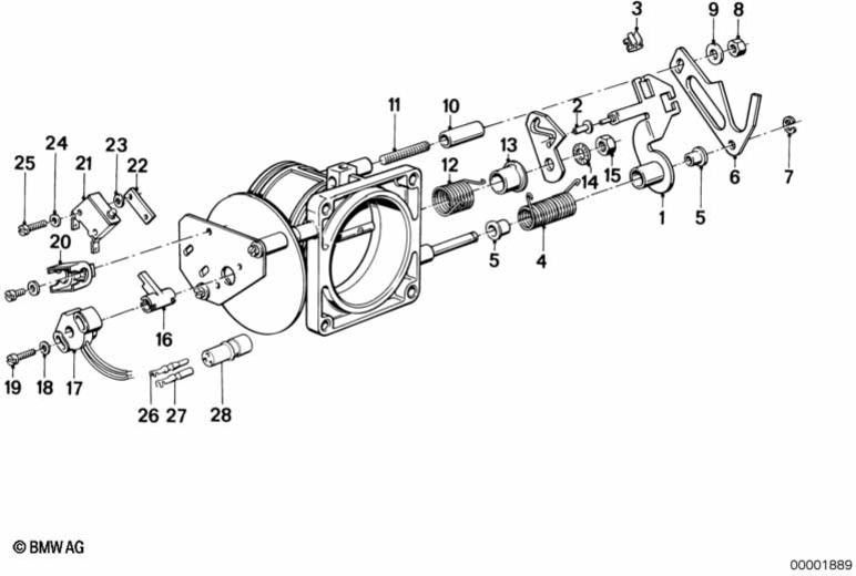 BMW純正シリンダーヘッドスクリューM4x20-8.8-Znfe（07119903004）| 07119903004