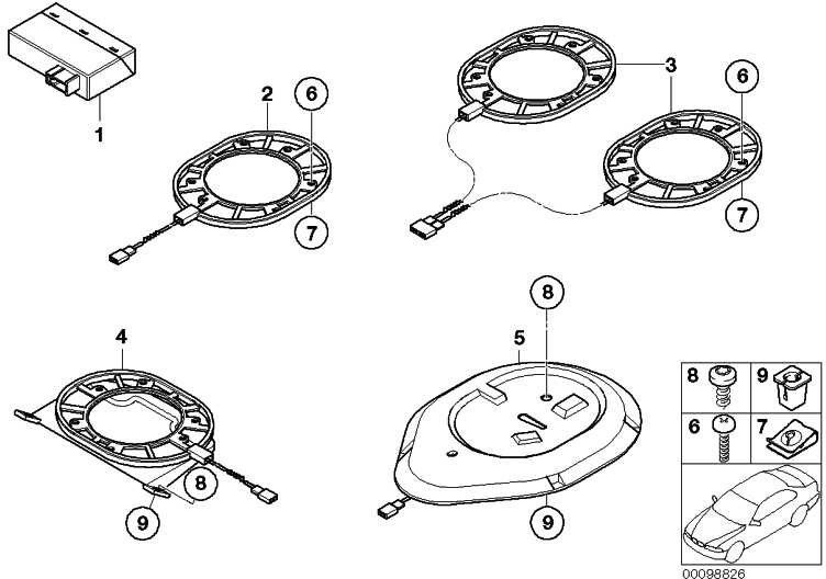 BMW本物のシートメタルスクリューST4.8x16-C-ZNS3 1シリーズ6シリーズ（07119903612）| 07119903612