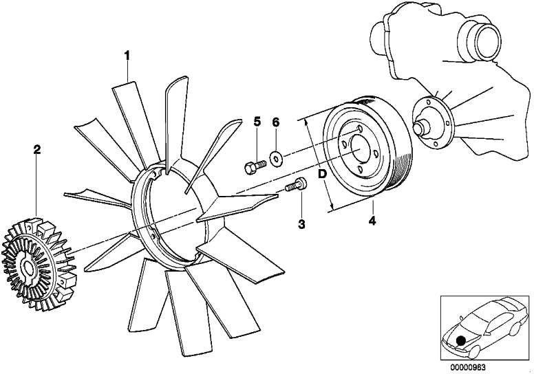 BMW Genoine Six Canter with Frange M6X12 1シリーズ5シリーズX1 X5 X6 Z3 Z4 Z8 MINI（07119904125）| 07119904125