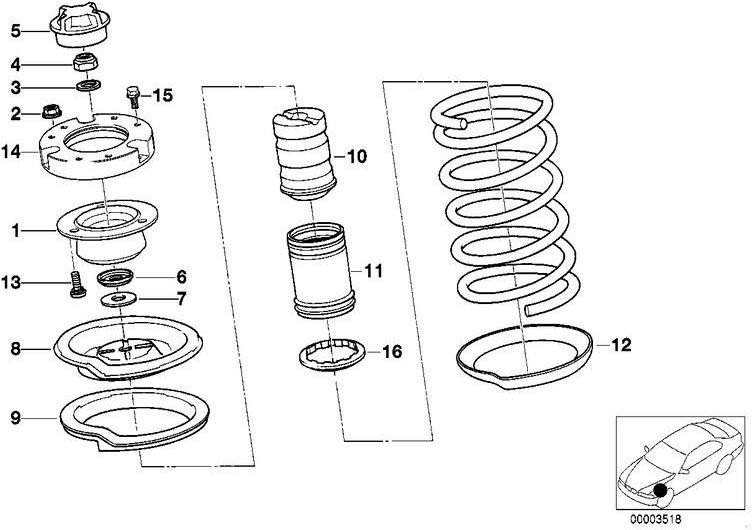 BMW Genoine Six Cantry M8X20-Z1-10.9（07119904143）| 07119904143