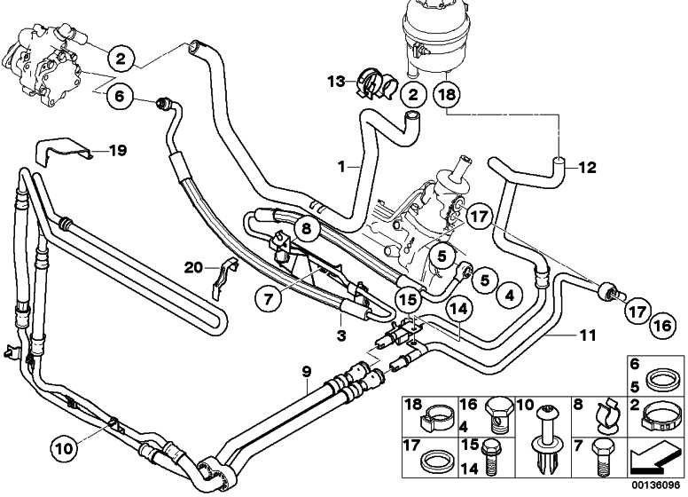 BMW純正6つのCanter M8X16U2-8.8ZNS3 X3 MINI（07119904279）| 07119904279
