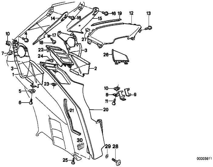 BMW純正シートメタルスクリュー4.2x13 3シリーズ7シリーズx3 x5 x6（071119904310）| 07119904310
