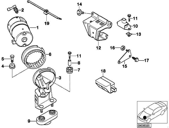 BMW Genoine Six Canter M6X16-8.8-ZNS3 1シリーズ5シリーズ7シリーズX1 X3 X6 MINI（07119904371）| 07119904371