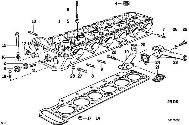 BMW純正閉鎖ねじM14x1.5-st-Zns3（07119904392）| 07119904392