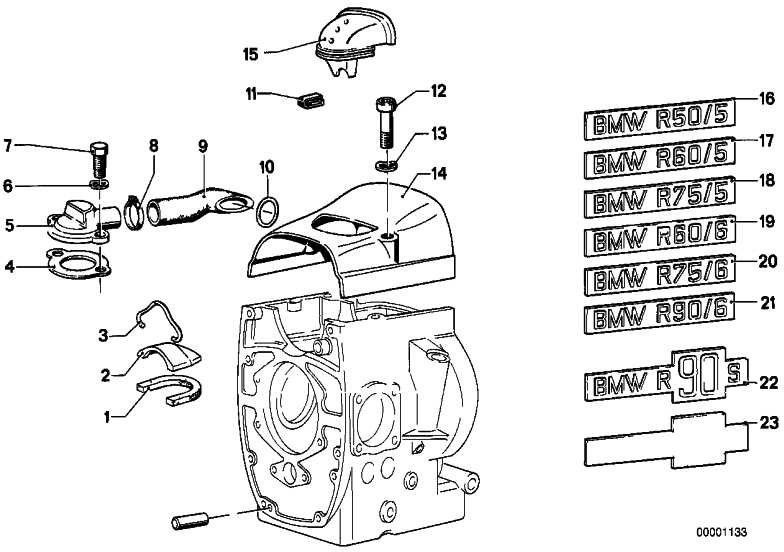 BMW純正シリンダースクリューM6x60-8.8-ZNS3 3シリーズ（07119904509）| 07119904509