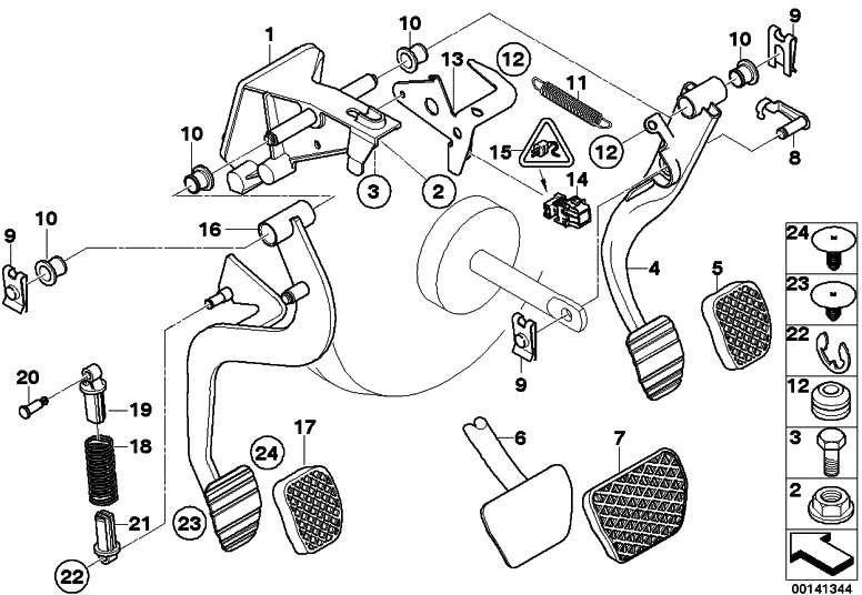 BMW純正セキュリティディスク5-ZNS3 X3 Z4（07119904660）| 07119904660