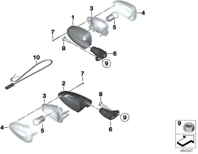 BMW純正シックスカントンマザーM6-A2-70（07119905306）| 07119905306