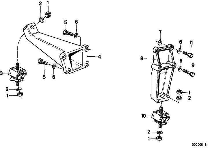 BMW純正6つのCanter M8x40-Znniv Si 3シリーズ7シリーズ8シリーズM1 X3 X5 Z3（07119905549）| 07119905549