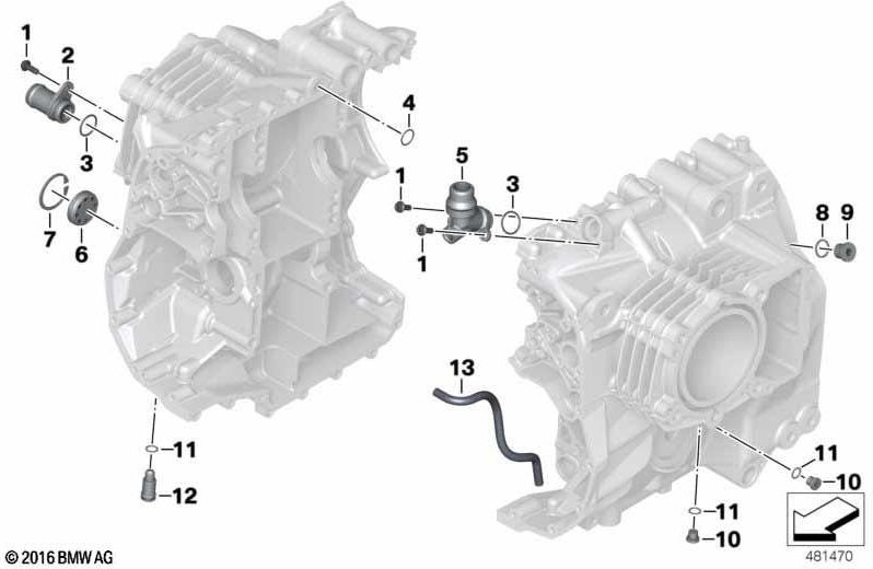 BMW純正クラスプスクリューM16x1.5-Znniv（07119905957）| 07119905957