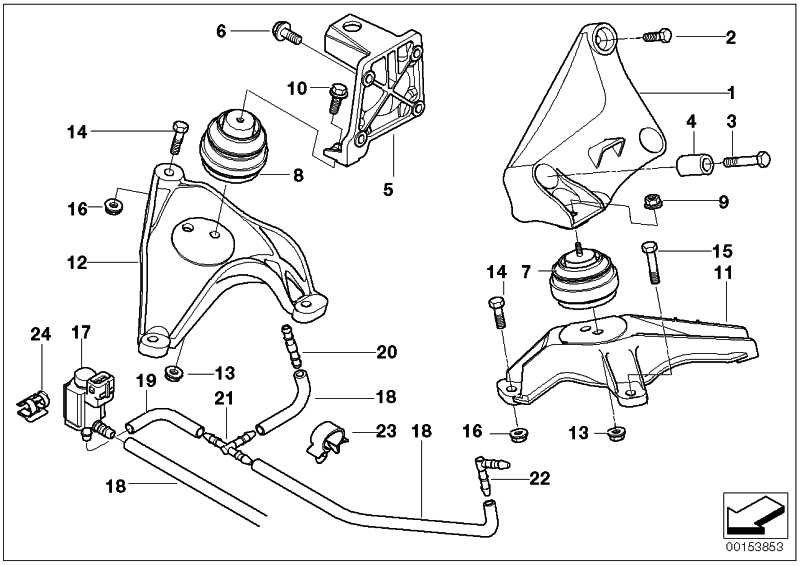 ペインM10x50（07119906091）を備えたBMW純正6がん| 07119906091