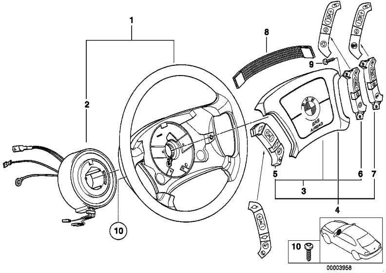 BMW純正リンセンネジM4x8 5シリーズ8シリーズX3 X5 Z1 Z3 Z8（07119906407）| 07119906407