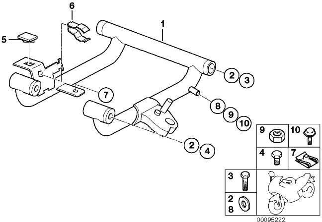 BMW純正シックスカンターM8x110-8.8 R13（07119906728）| 07119906728