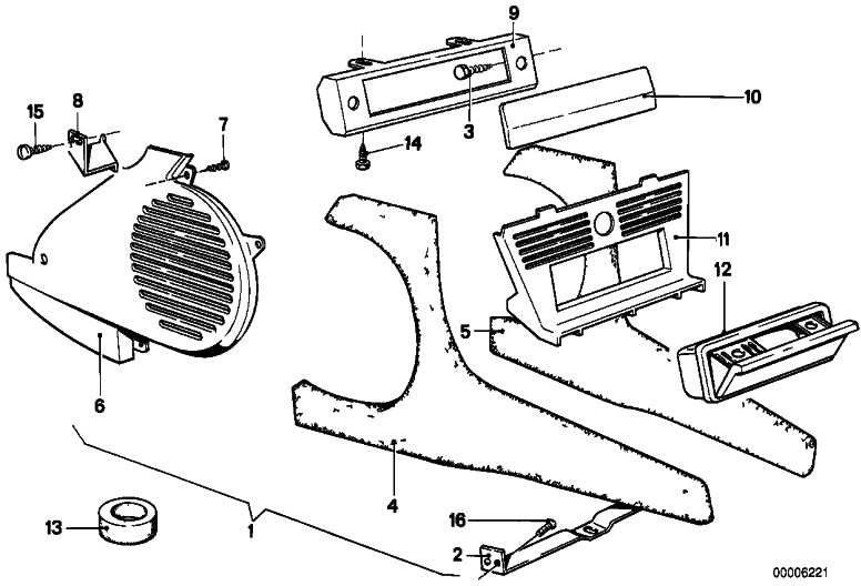 BMW本物のリンセンベラフィートST4.2x16-ABW 3シリーズ6シリーズ7シリーズM1 Z1（07119906749）| 07119906749