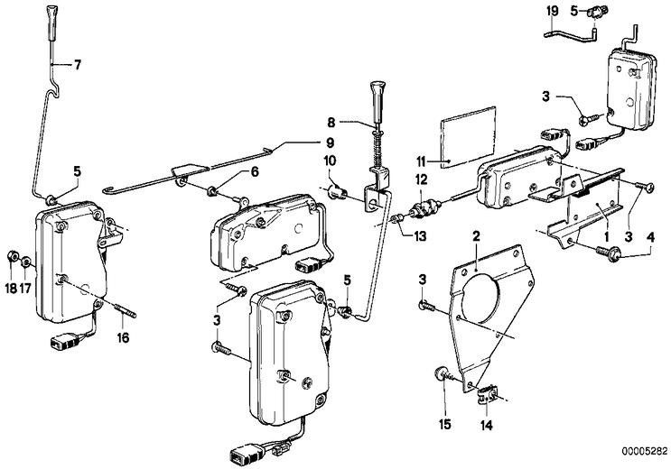 BMW本物のリンセンスクリューM5X16-Z3-2（07119906817）| 07119906817