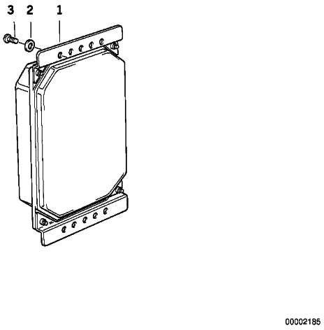 BMW本物のリンセンスクリューM6x12-Z1 3シリーズ6シリーズZ1（07119907596）| 07119907596