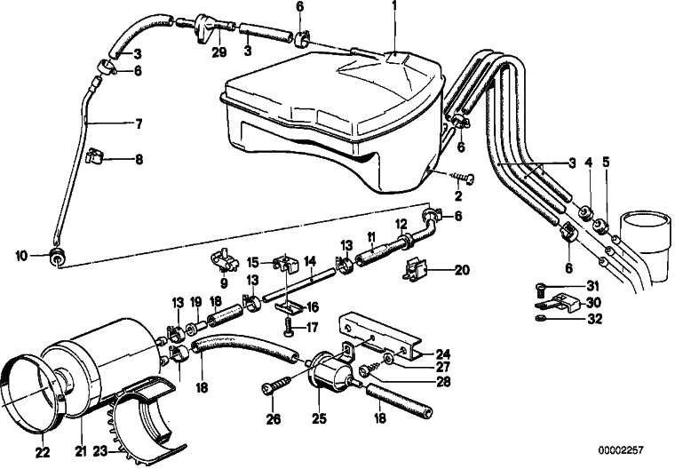 BMW純正linnsenbelläftST3.9x133シリーズ6シリーズM1 Z1（07119907720）| 07119907720
