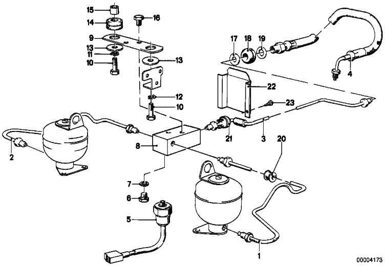 BMW本物のlinnsenbelläftST3.5x6.53シリーズM1 Z1（07119907774）| 07119907774