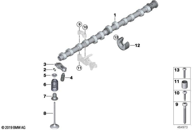 BMW本物のISAスクリューM4x35（07119908729）| 07119908729