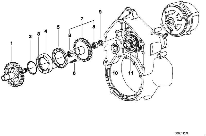 BMW Genoine Six Cancer M6X25 3シリーズ6シリーズZ3（07119913483）| 07119913483