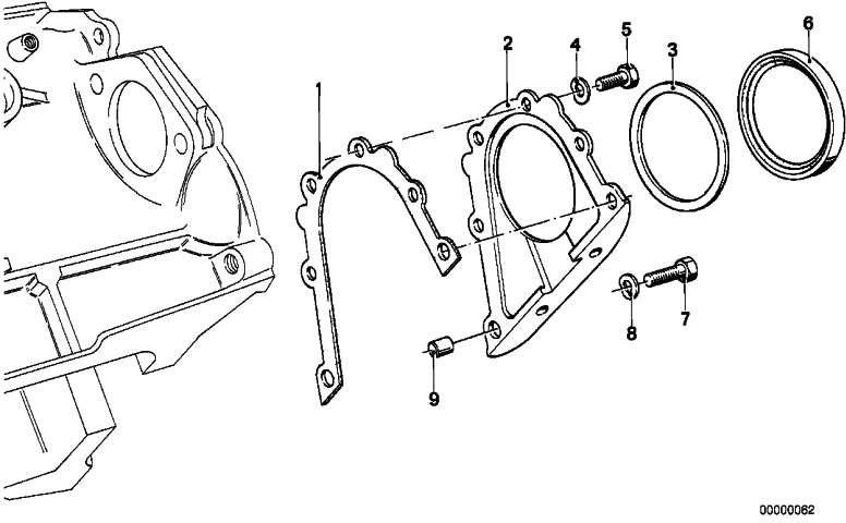 BMW Genoine Six Cancer M6X25 3シリーズ7シリーズ8シリーズX5 Z1 Z3 Z4 Z8（07119913589）| 07119913589