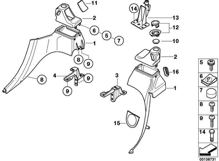 BMW本物の6つの癌とペインM6x20 Z3（07119913978）| 07119913978