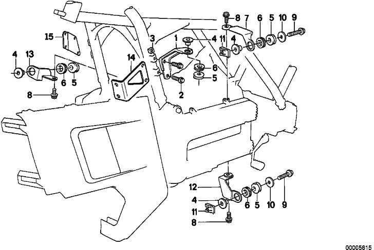 BMW純正シックスキャンターM6x30-Z3 7シリーズX5（07119913980）| 07119913980