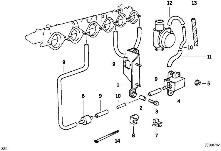 bmwジェノライン6人の癌m6x18-z3-2 3シリーズ6シリーズm1 z1 z3（07119915027）| 07119915027