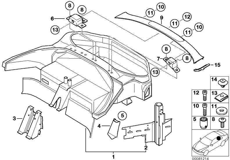 BMW純正シリンダーネジM6x45 8.8 ZNS Z8（07119920123）| 07119920123