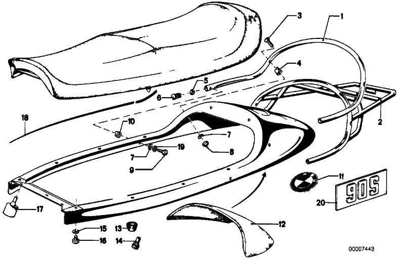 BMW本物のsenkネジM6x35（07119928534）| 07119928534