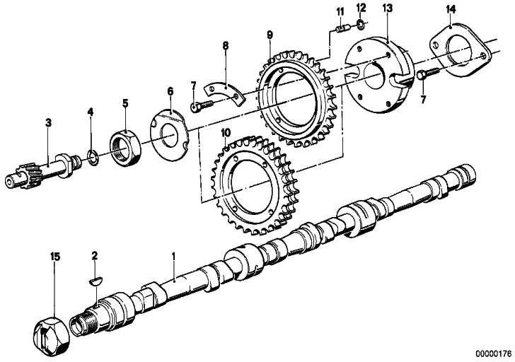 BMW Genoine Disc Spring 4x5 3シリーズ7シリーズM1 x5 x6（07119951453）| 07119951453