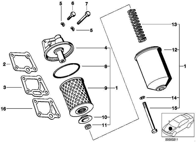 BMW本物のシーリングA10X16-CU 3シリーズ6シリーズM1（07119963106）| 07119963106
