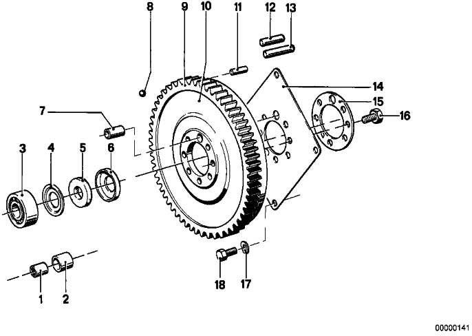 BMW本物のボール4mm III 3シリーズ6シリーズ（07119986240）| 07119986240