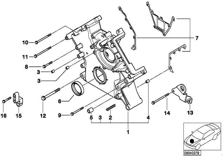 BMW純正硬いねじM8x50-ZNS 5シリーズ（07129901917）| 07129901917
