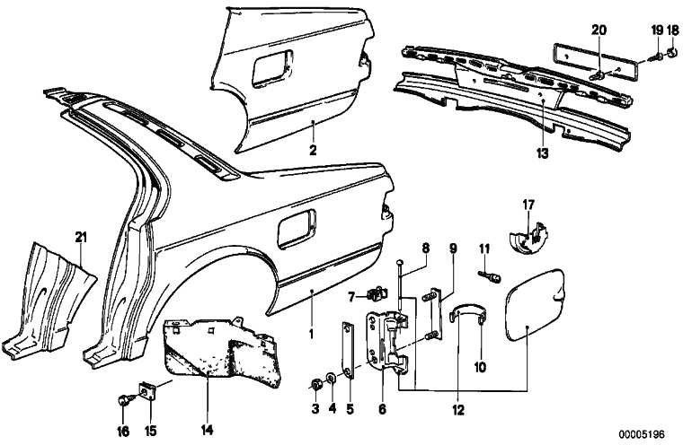 BMW本物のシートメタルナットST 4.8-7-ZNS3 1シリーズ5シリーズ7シリーズX1 X3 X6 Z1 Z3 Z4 Z8 MINI（07129904226）| 07129904226
