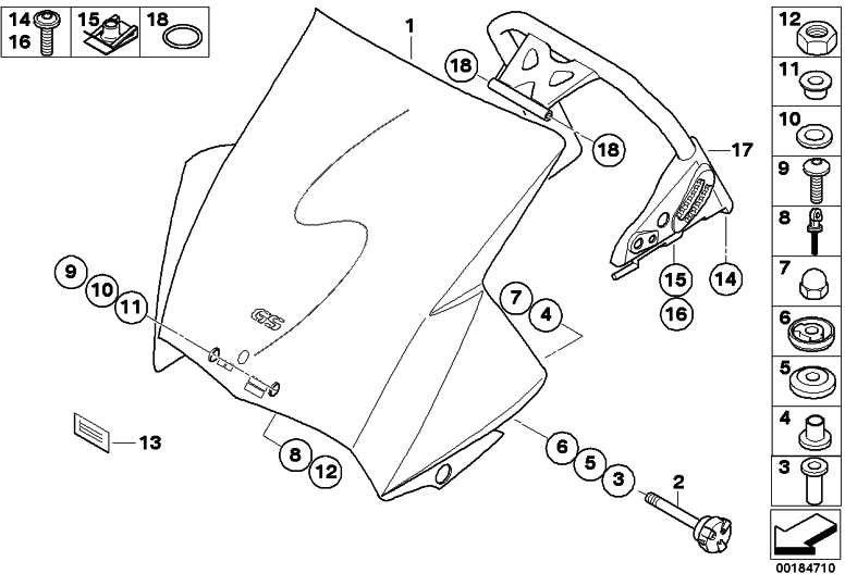 BMW本物のシックスカントンマザーM6（07129904882）| 07129904882